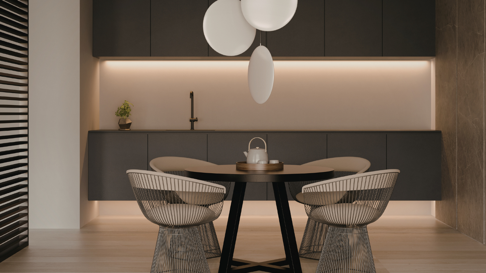 עיצוב פינת אוכל